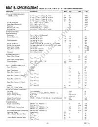 AD8018ARUZ-REEL Datasheet Page 2