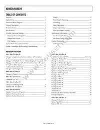 AD8039ARTZ-R2 Datasheet Page 2