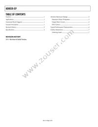 AD8039SRZ-EPR7 Datasheet Page 2