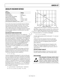 AD8039SRZ-EPR7 Datasheet Page 5