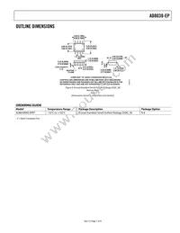 AD8039SRZ-EPR7 Datasheet Page 7