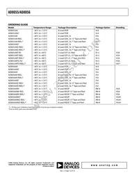 AD8056ARM-REEL7 Datasheet Page 16