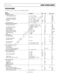 AD8063ARTZ-R2 Datasheet Page 3
