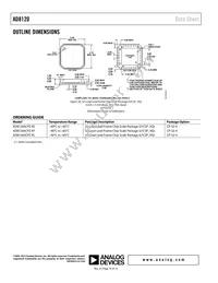 AD8120ACPZ-RL Datasheet Page 16