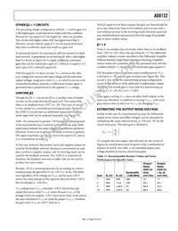 AD8132AR-REEL7 Datasheet Page 23