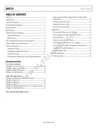 AD8134ACPZ-R2 Datasheet Page 2