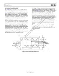 AD8134ACPZ-R2 Datasheet Page 15