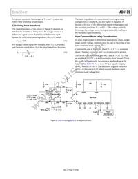 AD8139ARD-REEL Datasheet Page 21