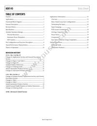 AD8145WYCPZ-R7 Datasheet Page 2