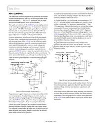 AD8145WYCPZ-R7 Datasheet Page 17