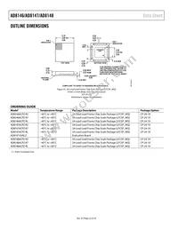 AD8148ACPZ-RL Datasheet Page 22