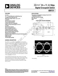 AD8151ASTZ Datasheet Cover