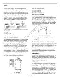 AD8151ASTZ Datasheet Page 20