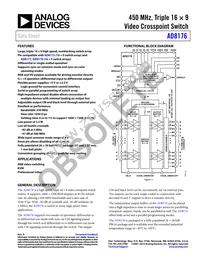 AD8176ABPZ Datasheet Cover