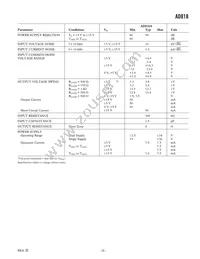 AD818AR Datasheet Page 3