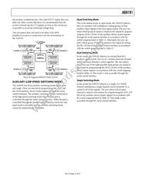 AD8191ASTZ Datasheet Page 15