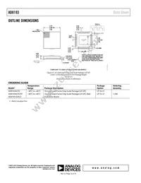 AD8193ACPZ-R7 Datasheet Page 16