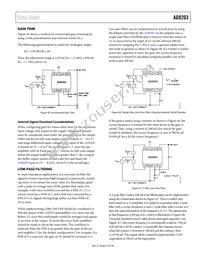 AD8203YRZ-R7 Datasheet Page 15