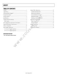 AD8207WBRZ-RL Datasheet Page 2