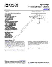 AD8209WBRMZ-R7 Datasheet Cover