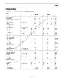 AD820BR-REEL Datasheet Page 3