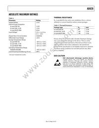 AD820BR-REEL Datasheet Page 9
