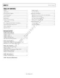 AD8213WHRMZ-R7 Datasheet Page 2