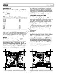 AD8220ARMZ-RL Datasheet Page 20