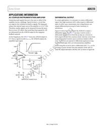 AD8220ARMZ-RL Datasheet Page 23