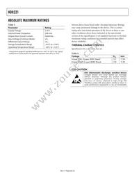 AD8221BR-REEL7 Datasheet Page 8