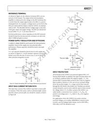 AD8221BR-REEL7 Datasheet Page 19