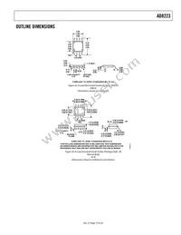 AD8223ARM-R7 Datasheet Page 19