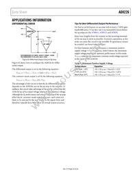 AD8226BRZ-RL Datasheet Page 23