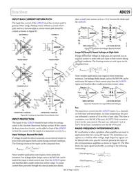 AD8229HRZ-R7 Datasheet Page 19