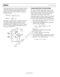 AD8235ACBZ-P7 Datasheet Page 18