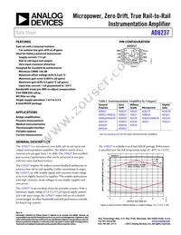 AD8237ARMZ-RL Datasheet Cover