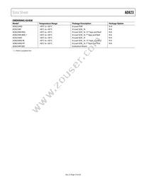 AD823AR-REEL Datasheet Page 19