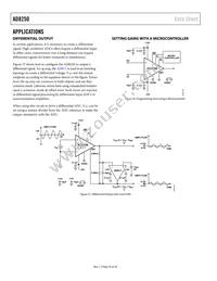 AD8250ARMZ-RL Datasheet Page 20