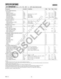 AD8303ARZ-REEL Datasheet Page 3