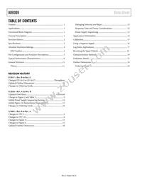 AD8305ACPZ-R2 Datasheet Page 2