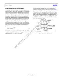 AD8307AR-REEL Datasheet Page 19