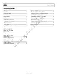 AD830ARZ-REEL Datasheet Page 2
