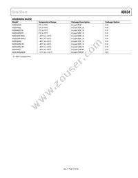 AD834AR-REEL7 Datasheet Page 19