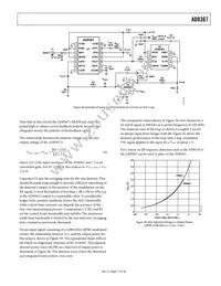 AD8367ARU-REEL7 Datasheet Page 17