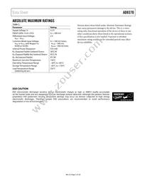 AD8370ARE-REEL7 Datasheet Page 5