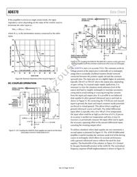 AD8370ARE-REEL7 Datasheet Page 18