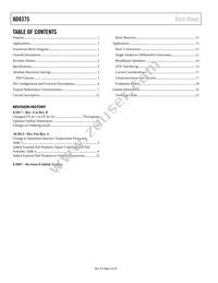 AD8375ACPZ-R7 Datasheet Page 2