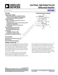 AD8390AACPZ-R2 Datasheet Cover