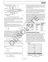 AD8390ACP-R2 Datasheet Page 11