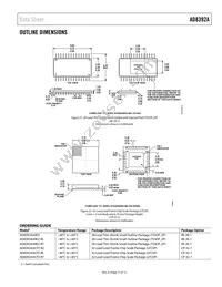 AD8392AACPZ-R2 Datasheet Page 11